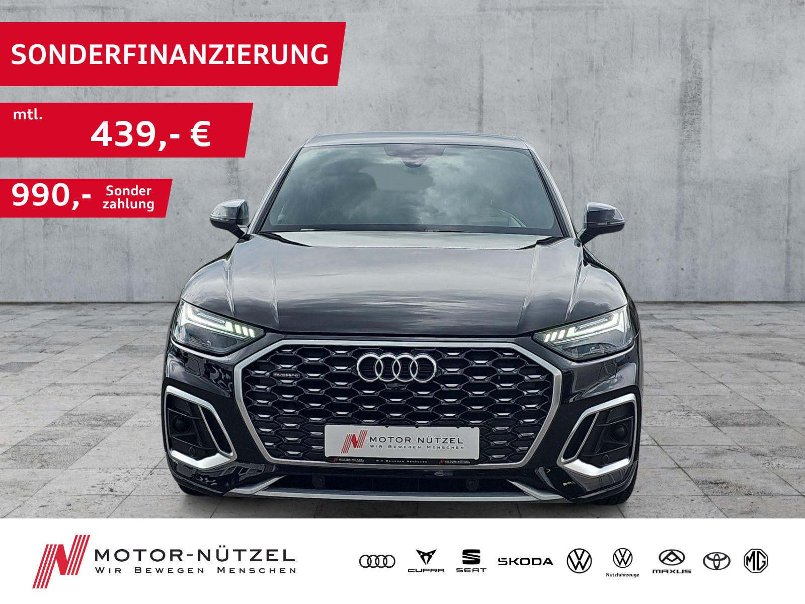 Audi Q5 Sportback 40 TDI QU S-LINE MATRIX+HuD+B&O+AIR