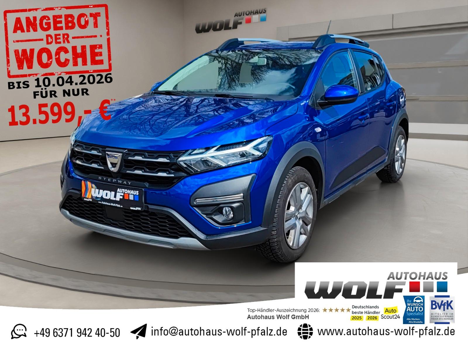 Dacia Sandero Stepway Comfort 1.0 TCE Navi~GRA~SHZ~PDC