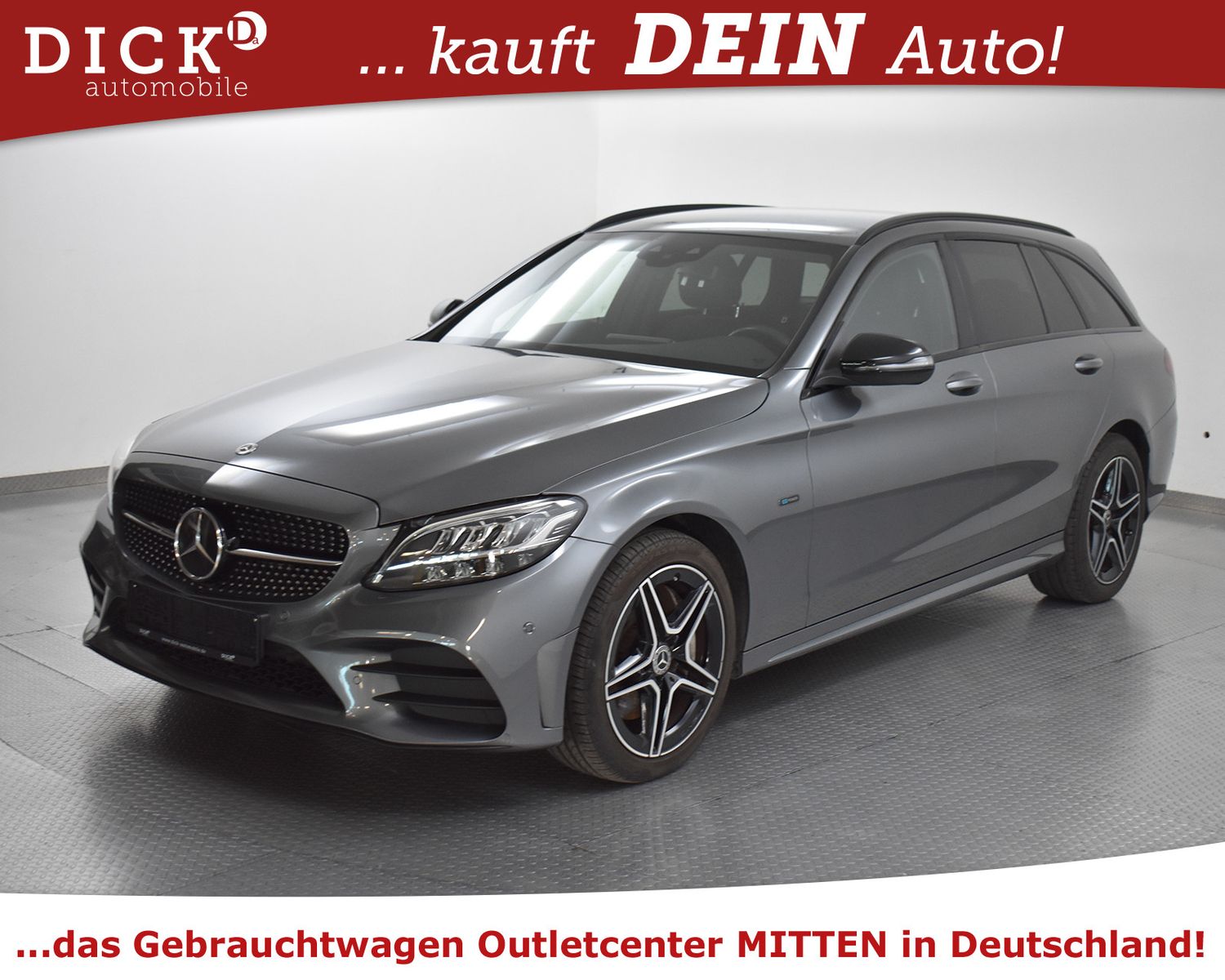 MERCEDES-BENZ C300de 2X AMG Line NIGHT+MEMO+STDHZ+LED+BURM+AHK - Image 4