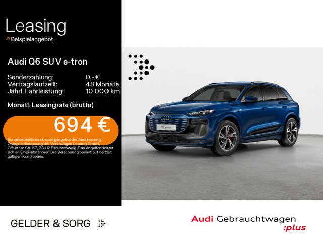 AUDI Q6 SUV e-tron perf. S line 584km/WLTP*Air*B&amp;O*