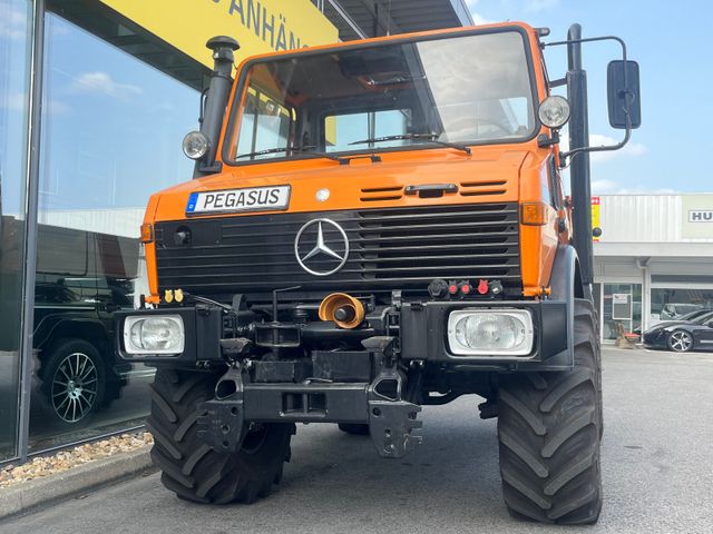 Mercedes-Benz Unimog U 1600 Vollagrar 1.Hand Kipper  90km/h