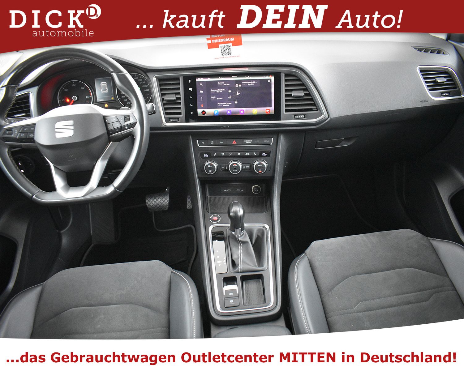 Fahrzeugabbildung SEAT Ateca 2.0d DSG Style NAVI+LEDER+SHZ+LED+APPL+DAB