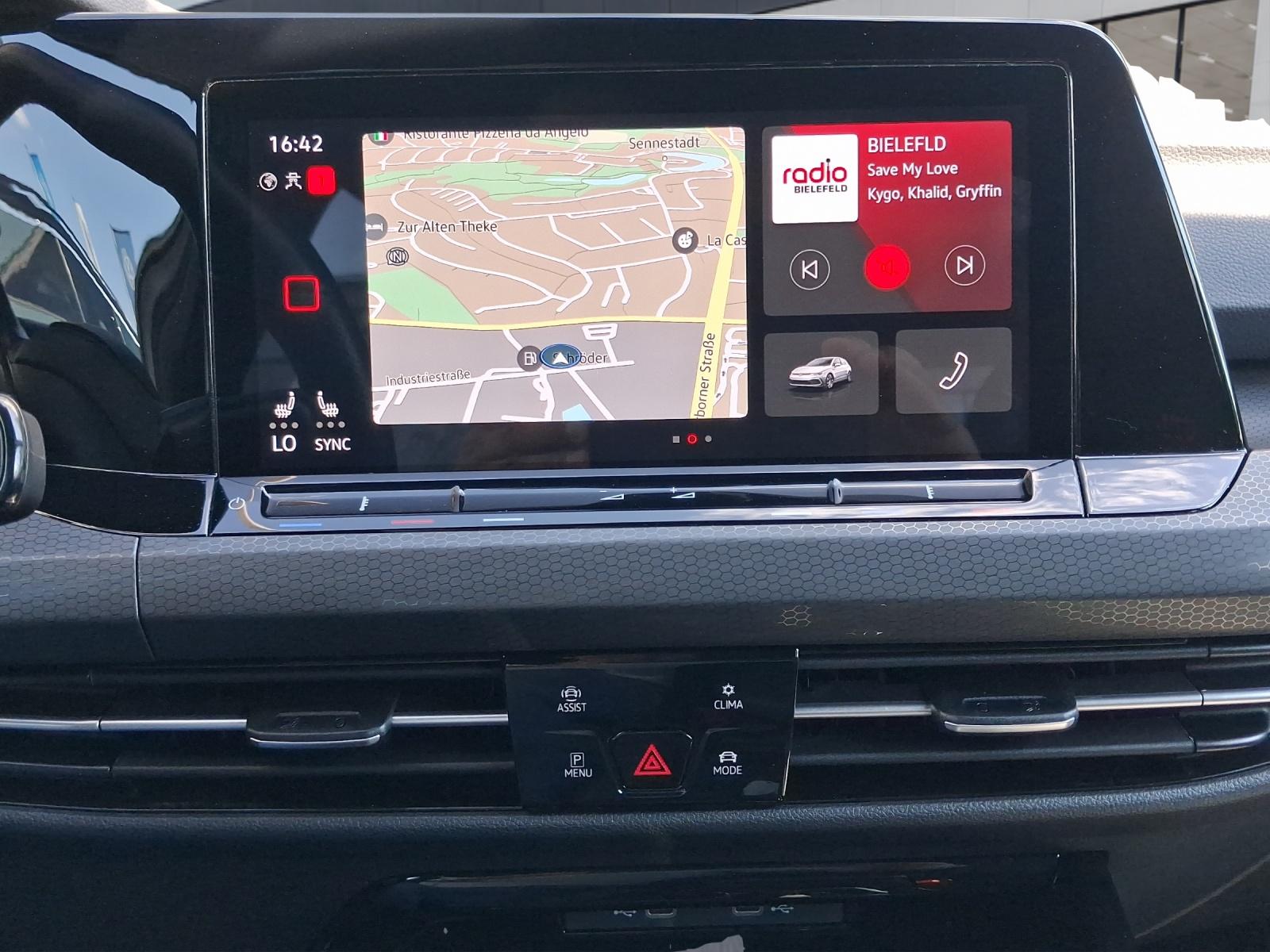 Volkswagen Golf VIII 2.0 l TSI DSG GTI Lane-Assist, LED plu, миниатюра 6