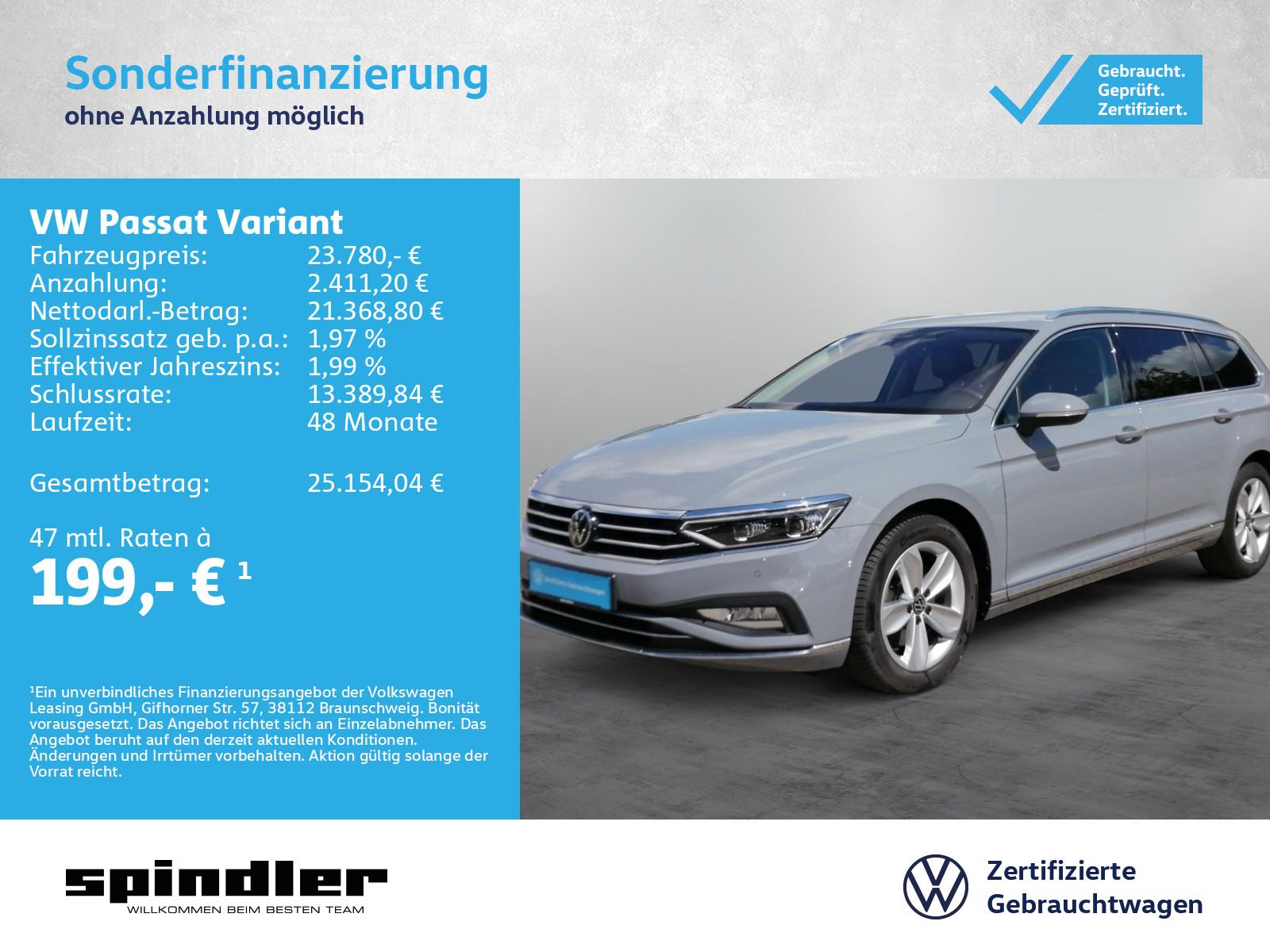 Volkswagen Passat Variant Eleg. TDI Matrix Leder Harman Key