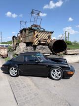 Porsche 964 C2 Cabrio Schalter TOP gepflegt - schwarze Porsche 964
