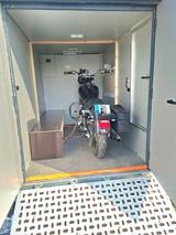 Andere Event und Freizeitanhänger ,Motorrad, Fahrad etc - Wohnwagen mit Motorradträger