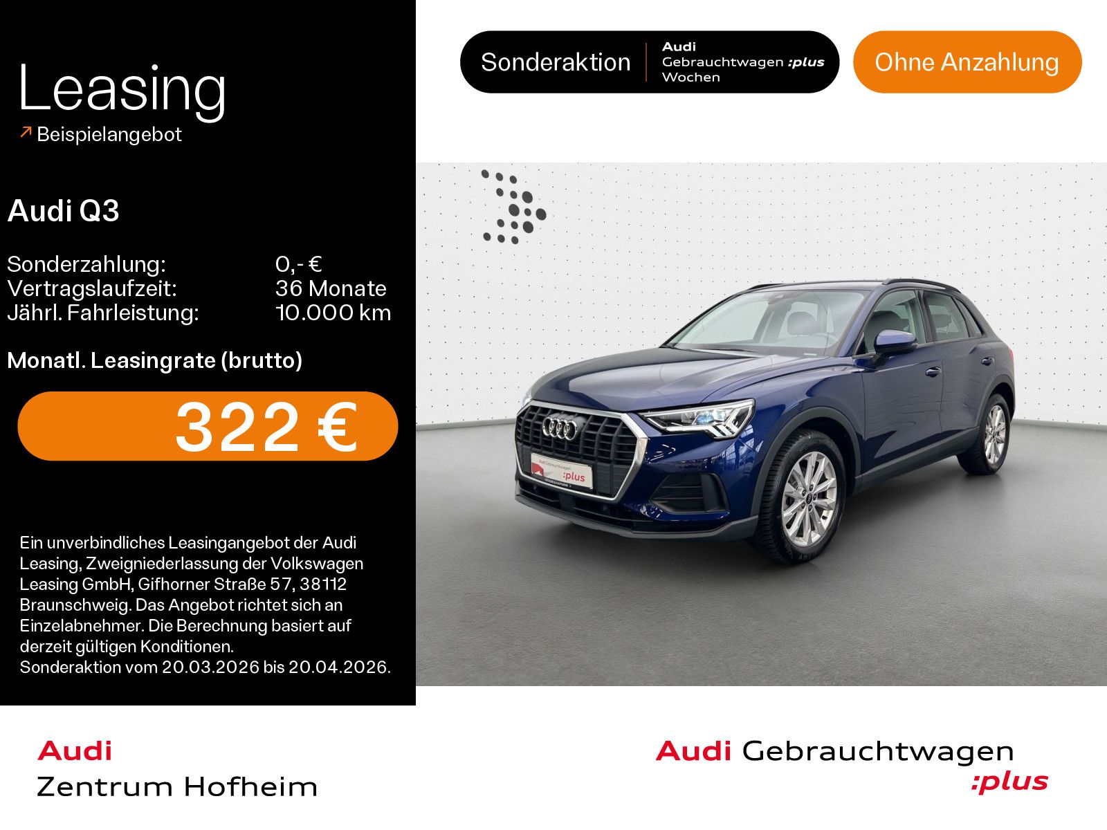 Audi Q3 35 TDI S tro*LED*Virtual*Navi+*Kamera*ACC*