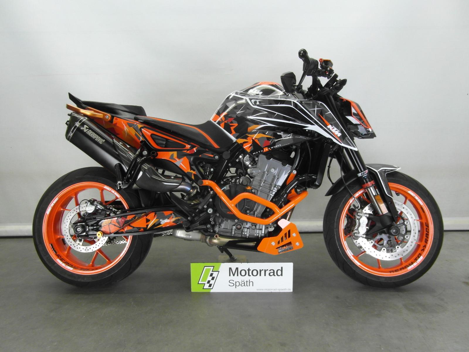 KTM 890 Duke Akrapovic Quickshifter Foliert Zubhör