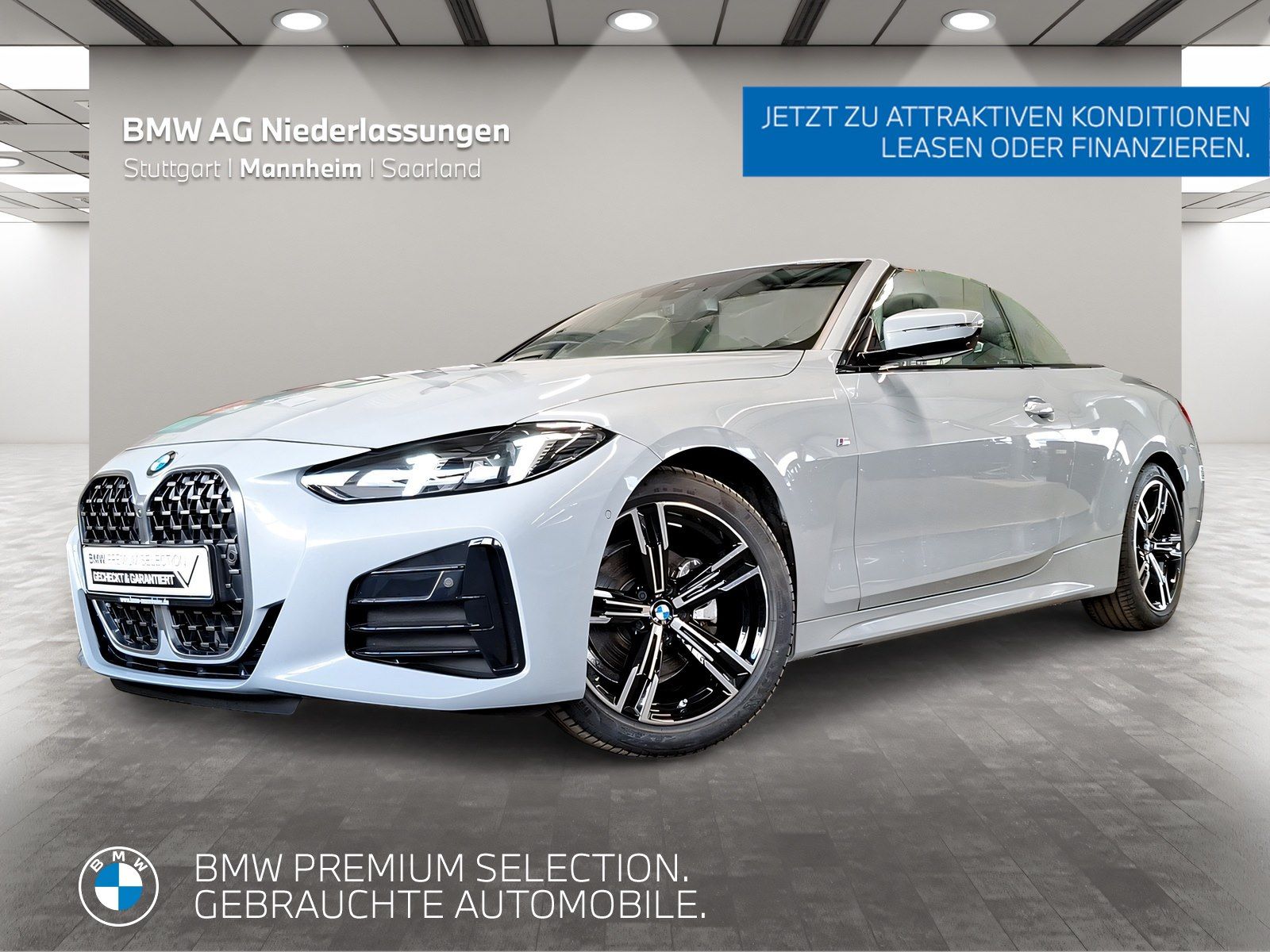 BMW 420d Cabrio M Sport LiveCockpitProf Kamera HiFi