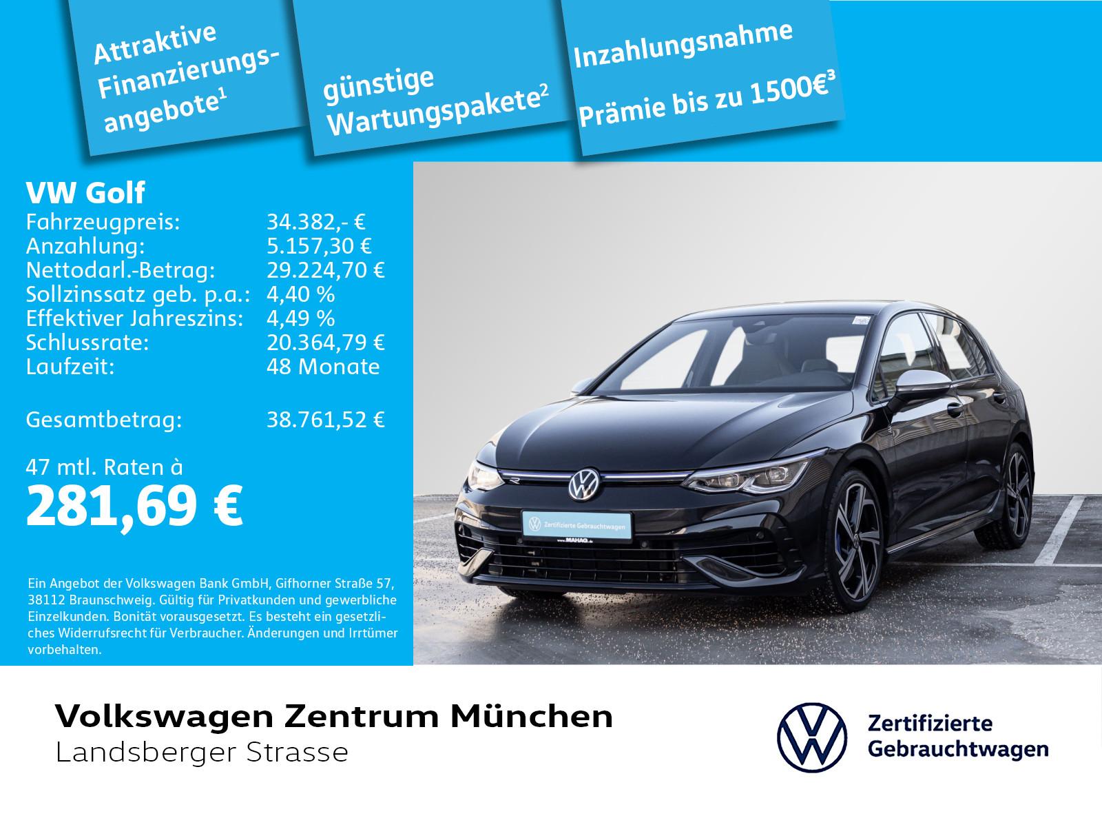 Volkswagen Golf VIII R 2.0 TSI 4motion ACC IQ.Light NaviPro