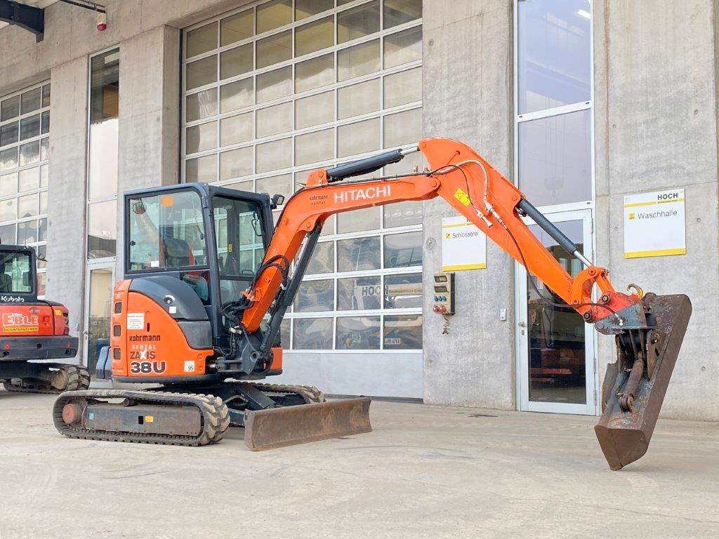 Hitachi ZX 38U-5A CLR Kurzheck KLIMA Minibagger