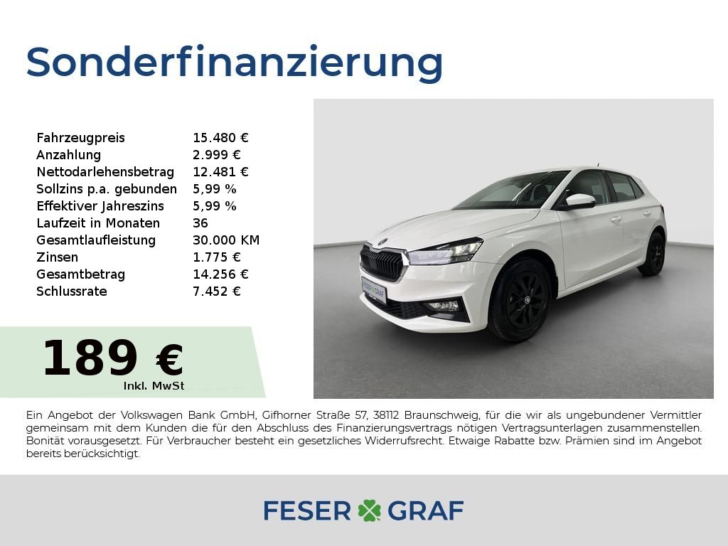 Fabia 1.0 TSI *Klima *SHZ*LED*GRA*KESSY