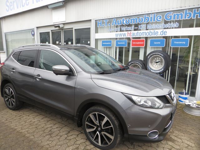 Nissan Qashqai 4x4-Navi-Leder-Kamera V+H-PDC-Panoramad.