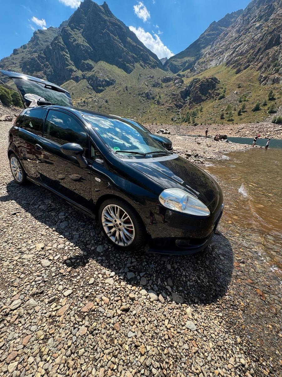 Fiat Punto 2007 — rear view