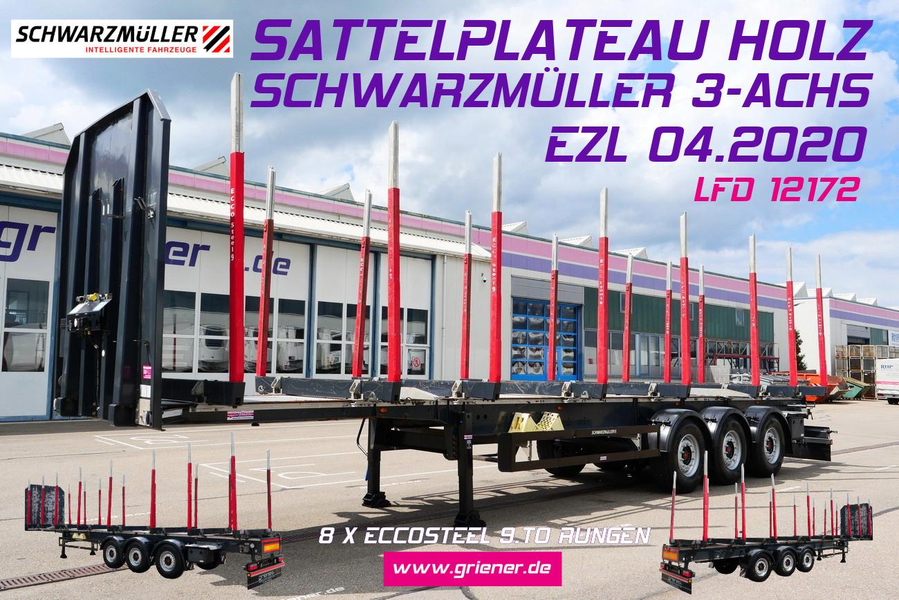 Schwarzmüller Y serie /RUNGENSATTEL HOLZ ECCO STEEL 9to /8 x