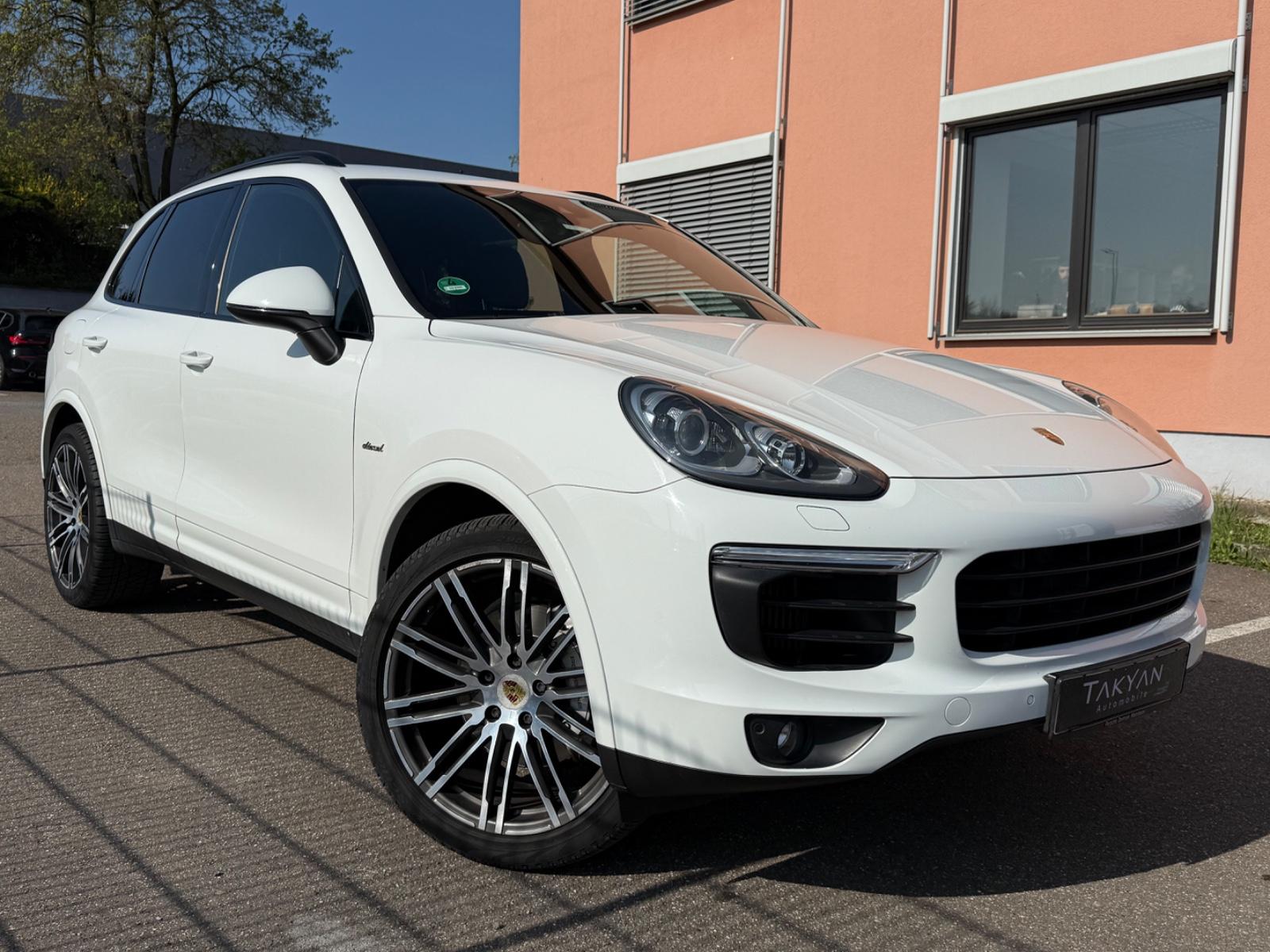 Porsche Cayenne S Diesel Platin Approved Garantie