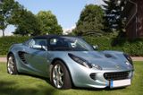 Lotus Elise MK2 (S2) in Iceblue u. Schwalbendach - Lotus
