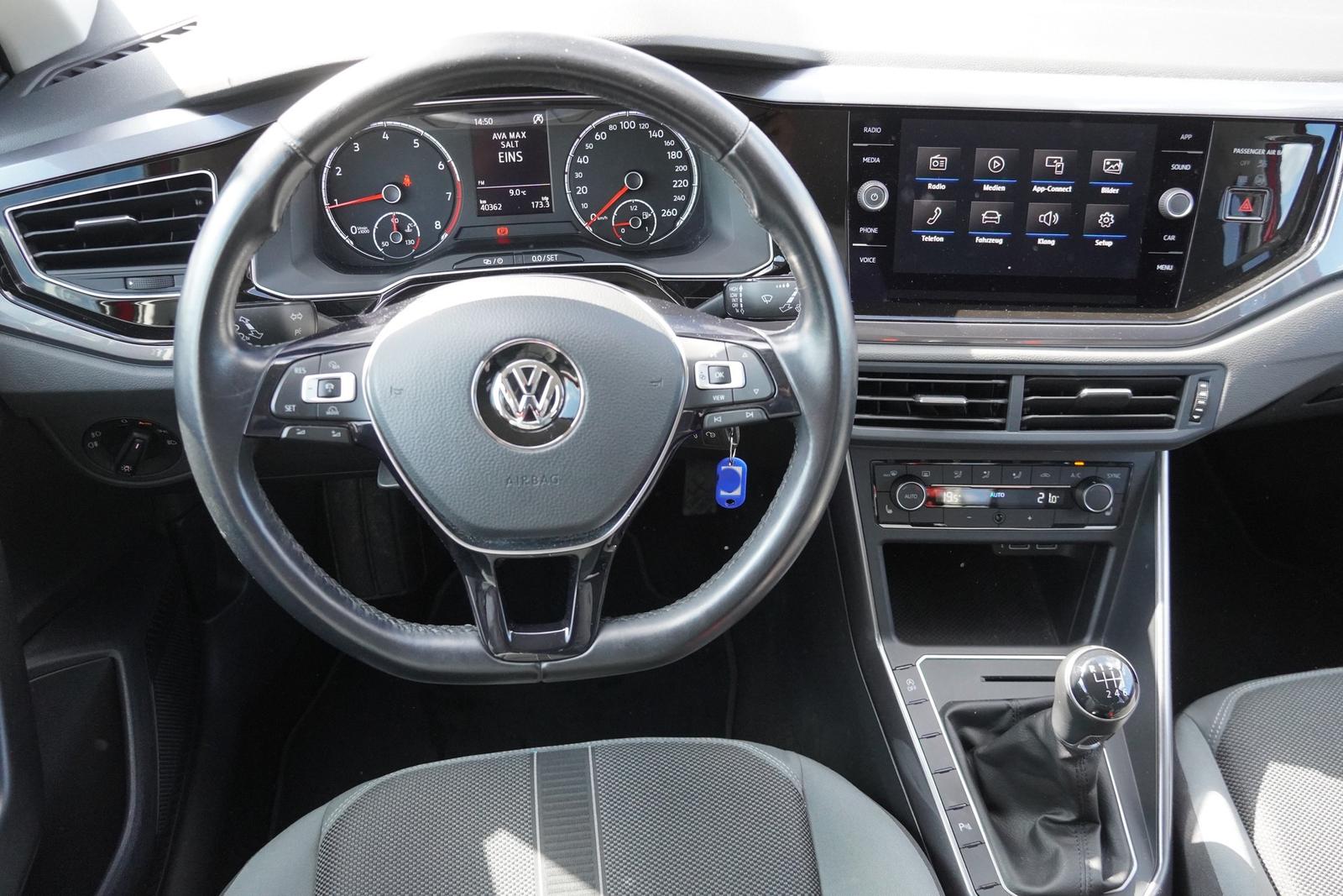 Volkswagen Polo 1.0 R-Line LED Klimaaut. ACC Kamera, миниатюра 12