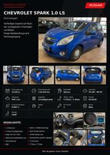 Chevrolet Spark 1.0 LS Klima CD TÜV Neu - Chevrolet Spark: 1.0