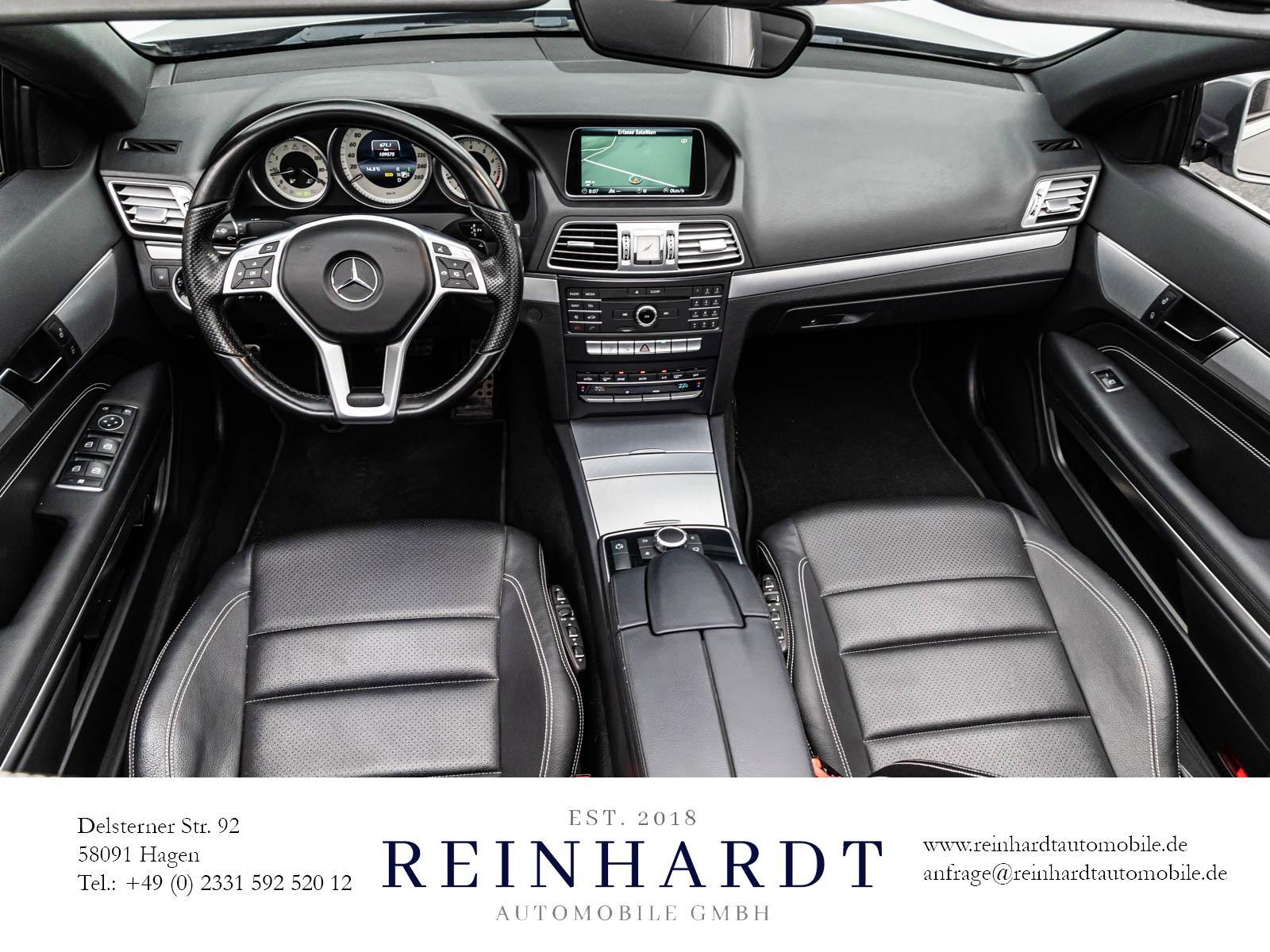 Mercedes-Benz E 200 CGi CABRIO AMG LINE TEMPOMAT/eSITZE/GARMIN