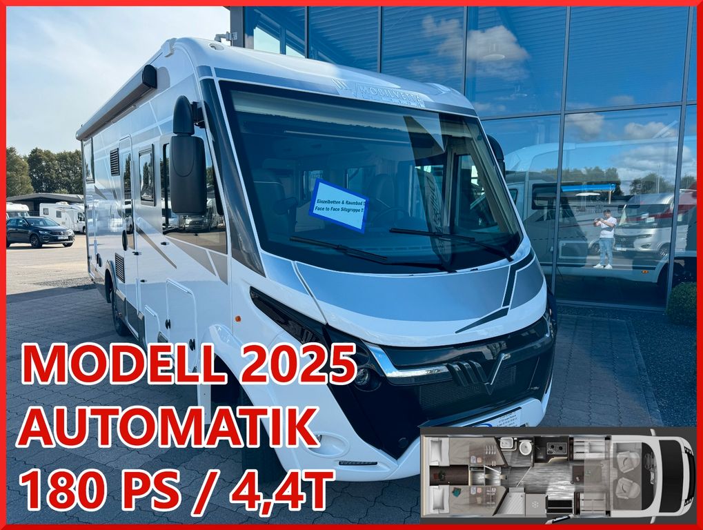 Mobilvetta, Kea I 86 Modell 25 * EINZELBETTEN / AUTOMATIK