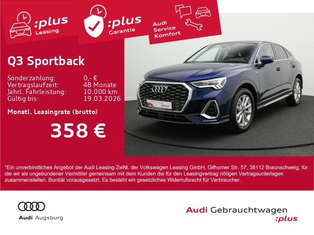 Q3 Sportback S line 35 TFSI *SONOS*AHK*8-fach*