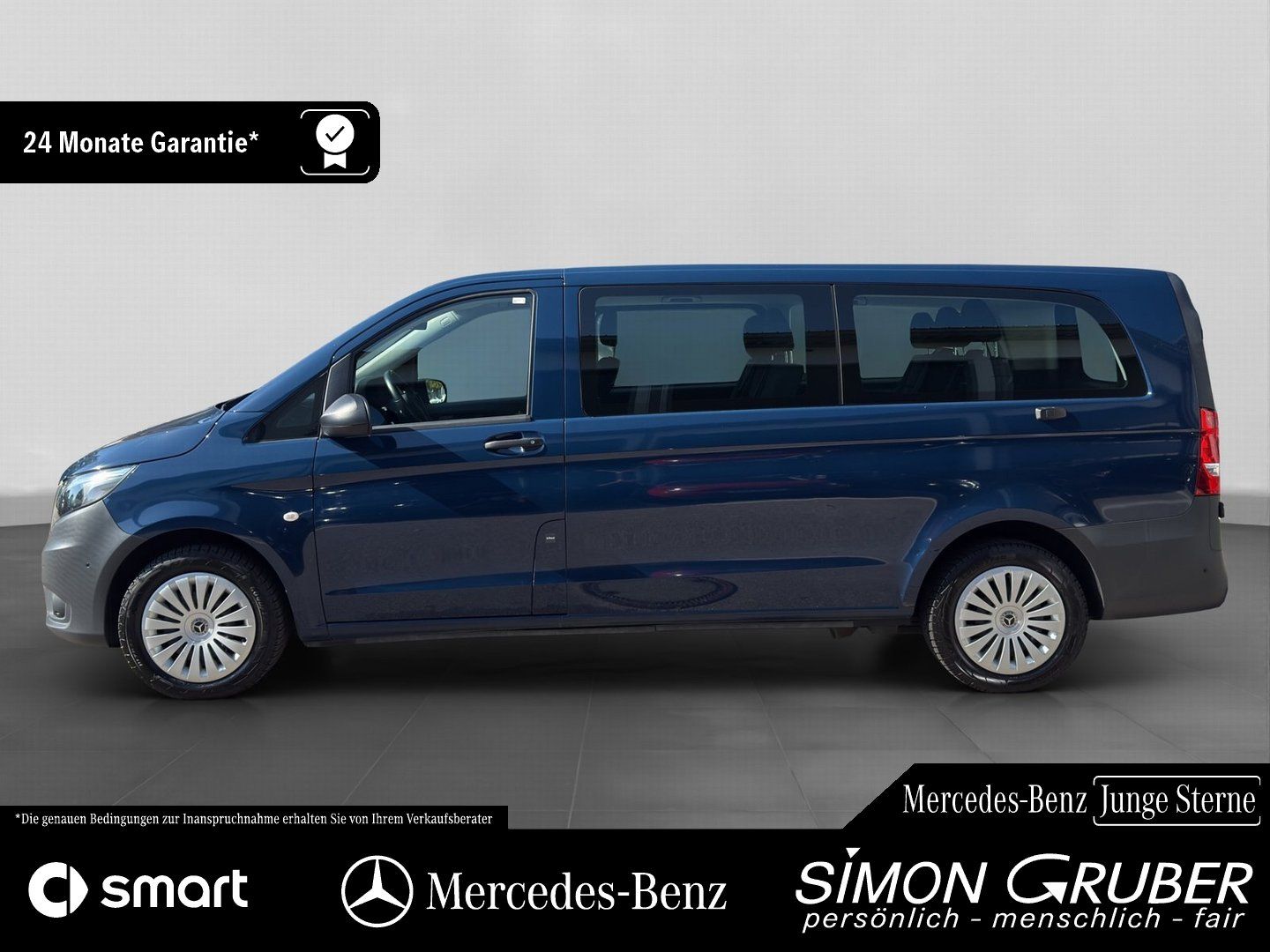 Fahrzeugabbildung Mercedes-Benz Vito 114 Tourer extralang Navi Kamera 8 Sitzer