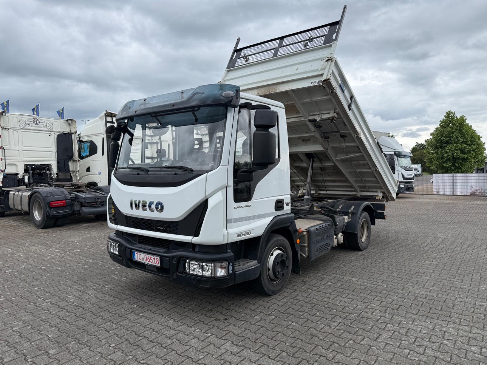 Iveco Eurocargo 80E21K Meiller Dreiseitenkipper AHK
