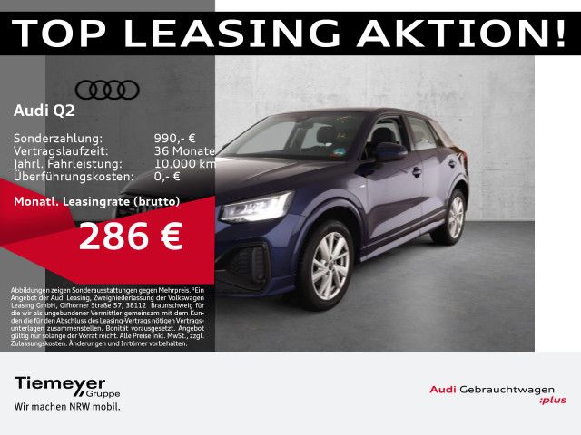 Audi Q2 40 TFSI Q S LINE LEDER NAVI ASSIST KAMERA