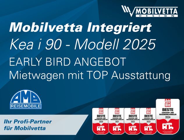 Mobilvetta Kea i 90, MJ25, TOP AUSSTATTUNG!