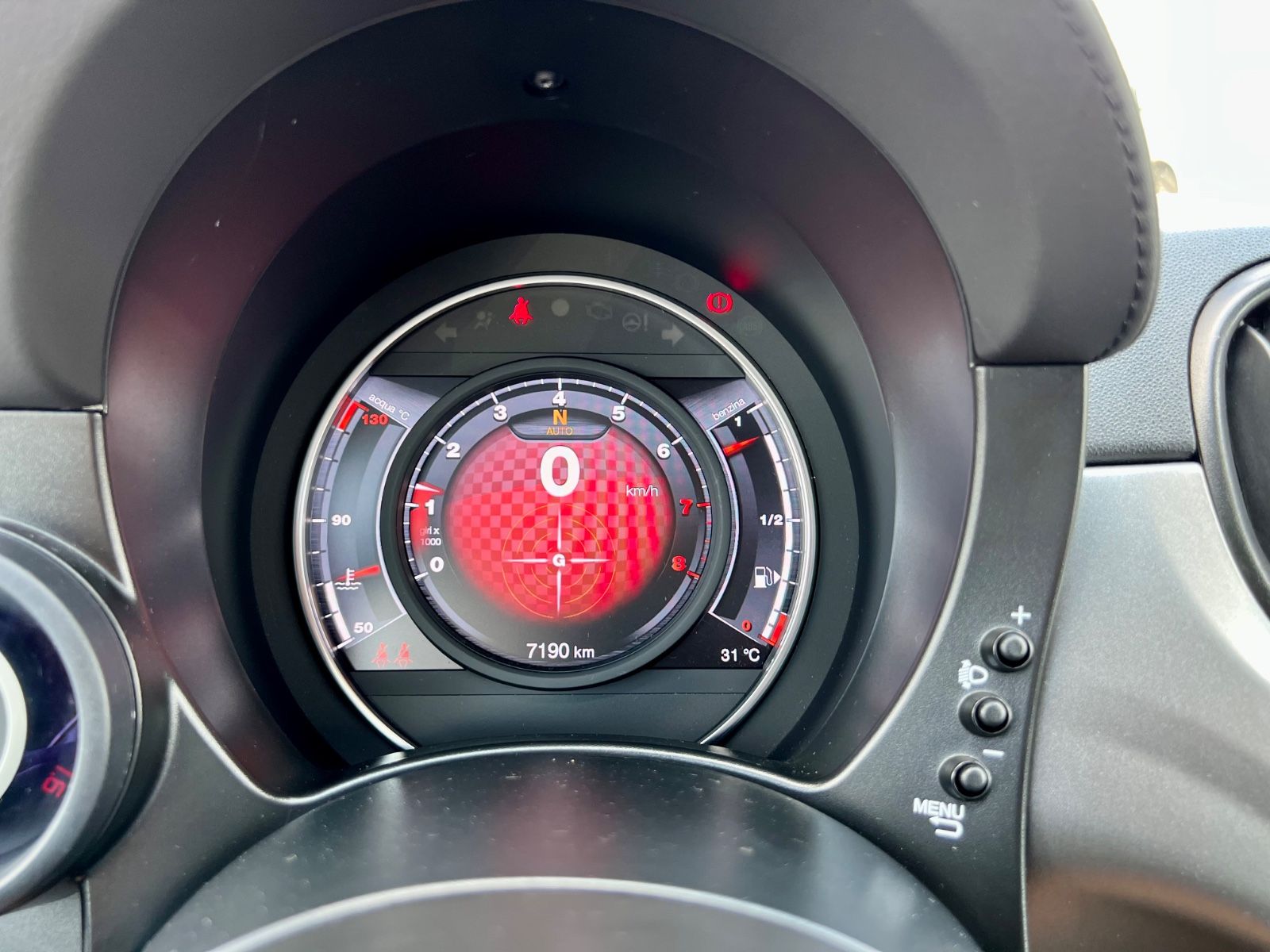 ABARTH 595 KLIMA PDC CARPLAY L+R SENSOR