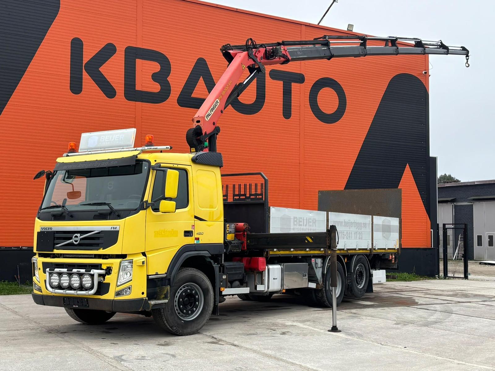 Volvo FM 420 6x2*4 Palfinger PK 18002 crane