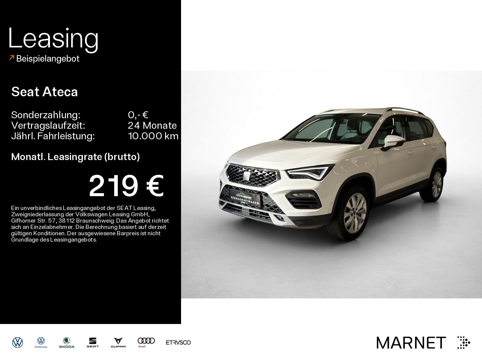 Seat Ateca 1.5 TSI Style DSG *Navi*AHK*Voll-LED*El.He