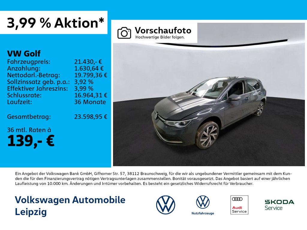 Volkswagen Golf VIII 2.0 TDI Style *DSG*ACC*PDC*Navi*RFK