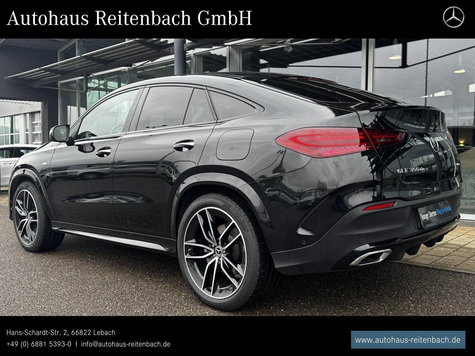 Mercedes-Benz GLE350de 4M COUPE AMG+AHK DIST+22+NIGHT+360+BURM foto 2