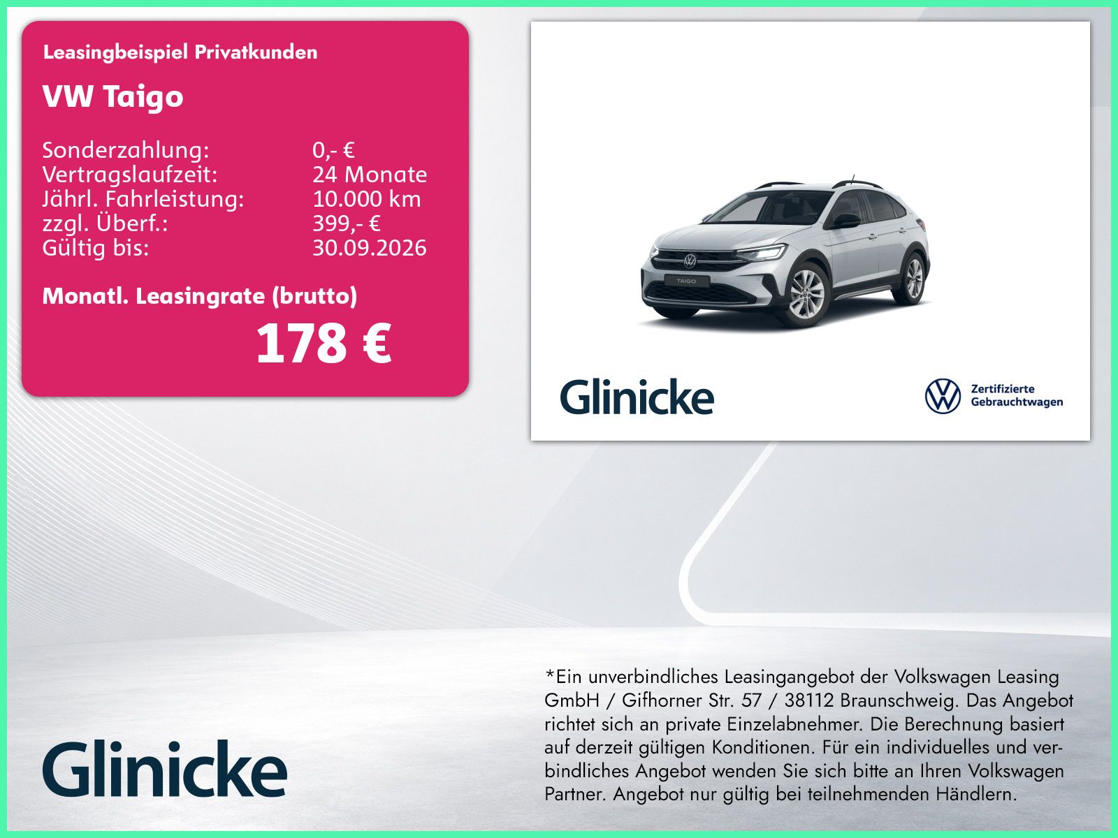 Volkswagen Taigo 1.0 TSI DSG GOAL AHK