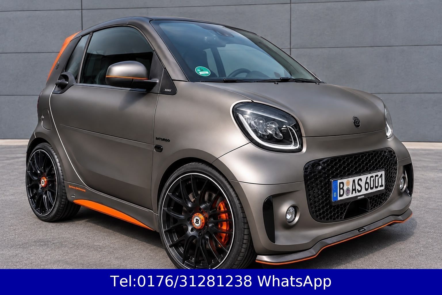 Smart ForTwo SMART EQ-Cabrio-BRABUS-Einzelstück- imagem 2