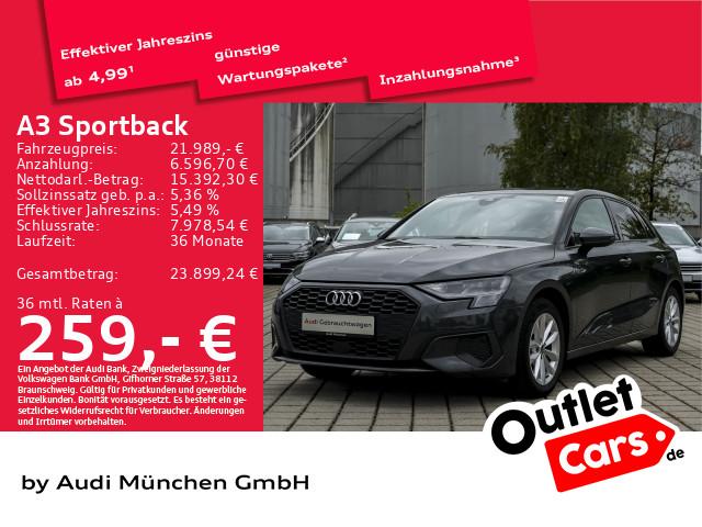 Audi A3 Sportback 35 TFSI S tronic AHKACCNaviVirt 2023