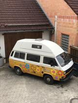 Volkswagen T3 Bulli Hochdach Campingausbau H-Kennzeichen - Volkswagen gelb