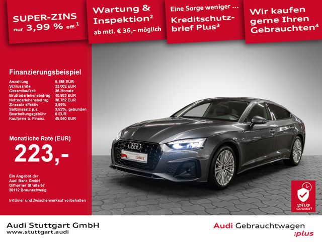 Audi A5 Sportback S line 40 TFSI quattro S tronic VC