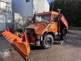 Mercedes-Benz Unimog 4x4 Zapfwelle*Schneeschild*Kipper* - Gebraucht Radlader Schneeschild