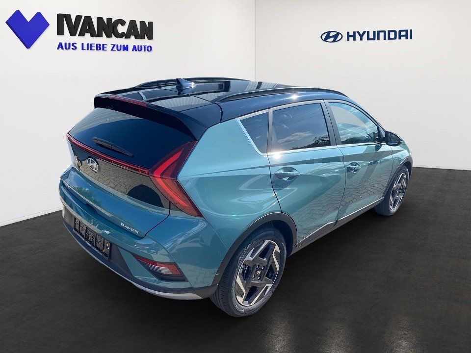 Fahrzeugabbildung Hyundai BAYON 1.0T 100PS DCT Prime Assi Dachlackierung