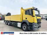 MAN TGS 26.430 6x2-2 BL, Liftachse, Heckkran Fassi - Mini-/Kompaktbagger