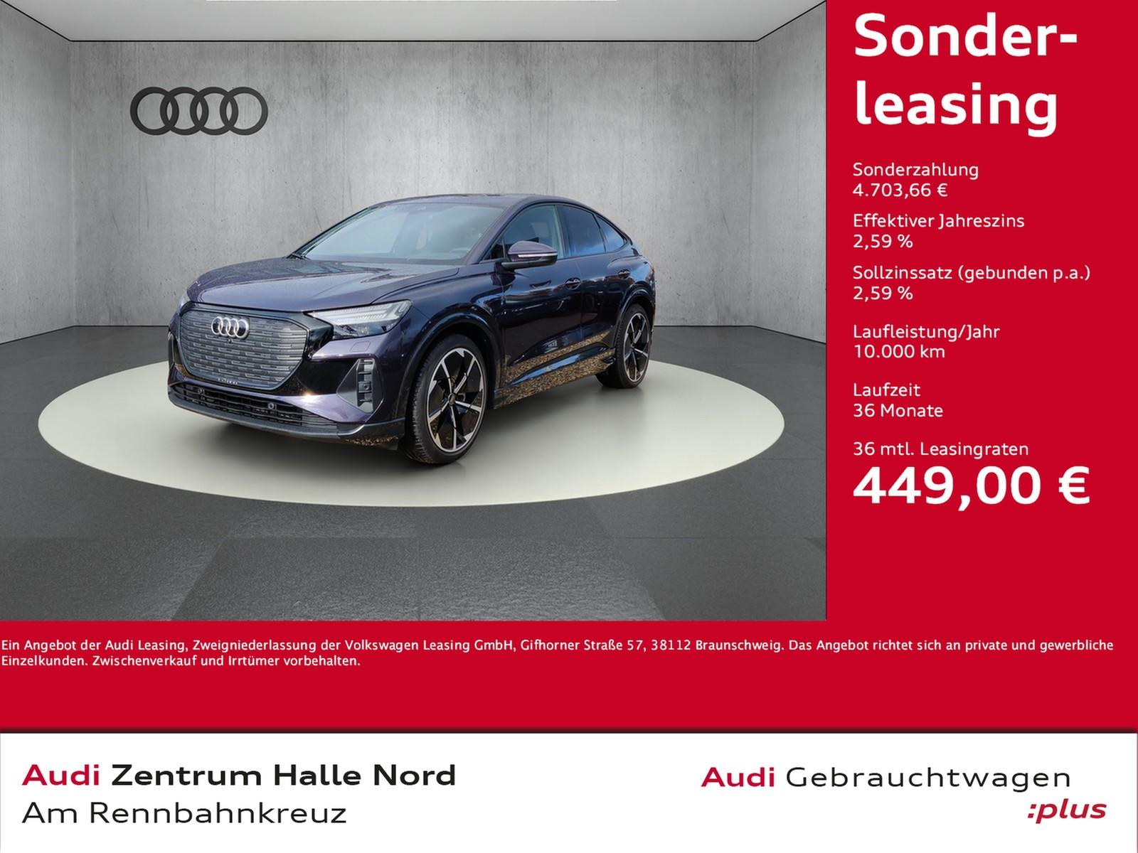 Audi Q4 Sportback S line 45 e-tron quattro