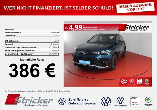 Volkswagen Tiguan R-Line 2.0TDI DSG 386,-ohne Anzahlung Nav