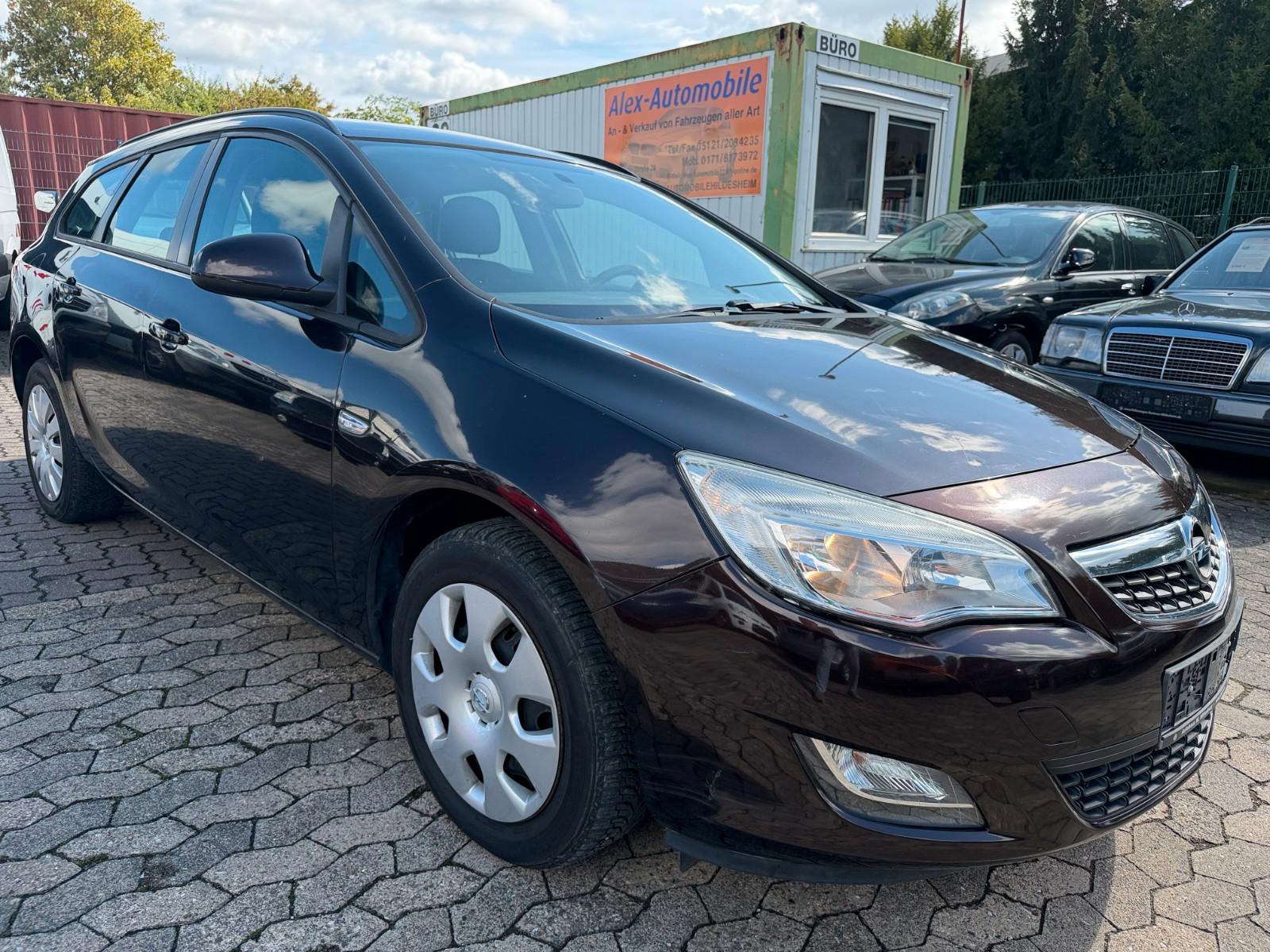 Opel Astra 2012 — двигун 1.398 cm³, 101 HP (74kW)