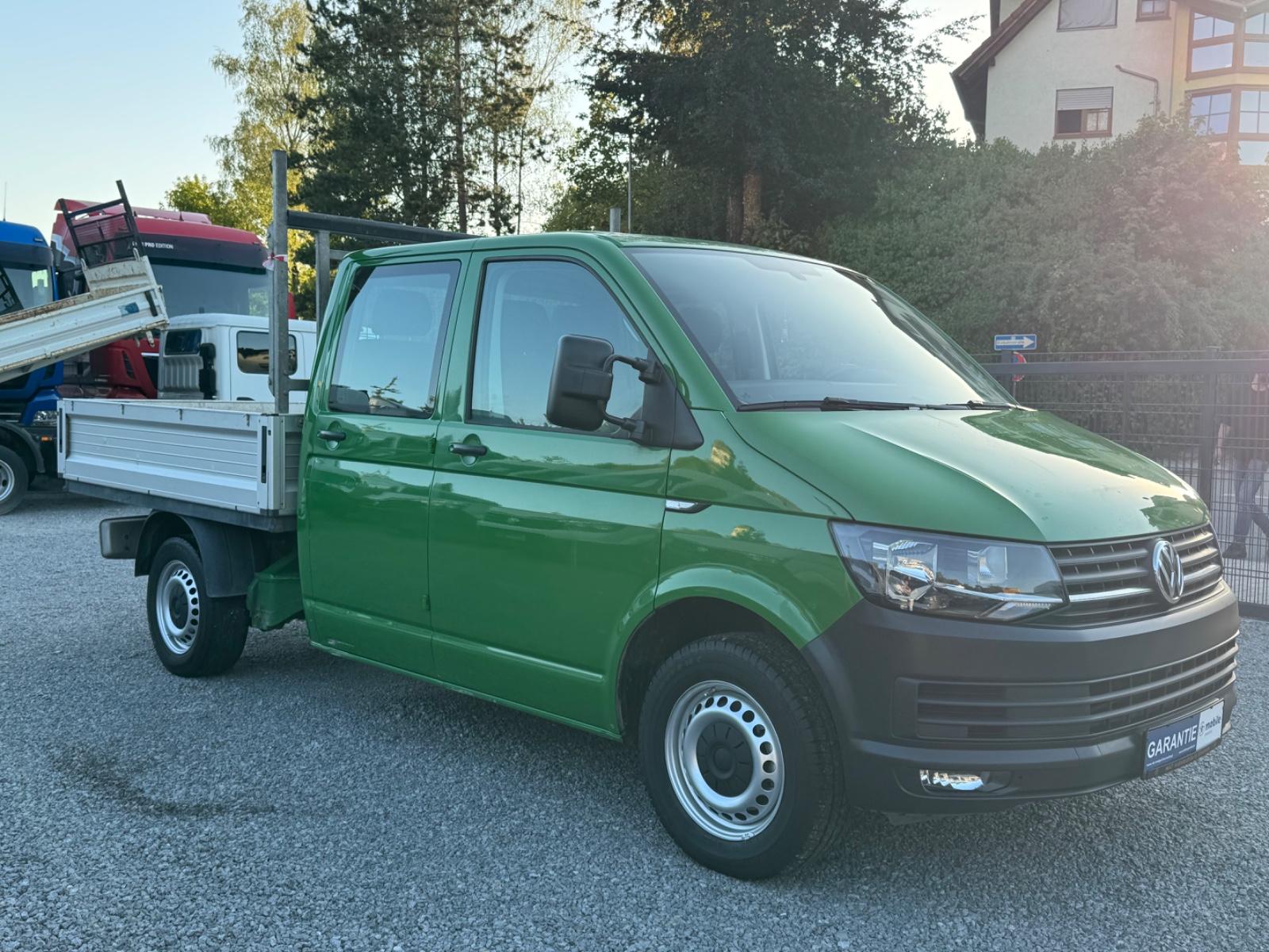 Volkswagen T6 PRITSCHE DoKa Lang KLIMA AHK-2.500KG 1.HAND