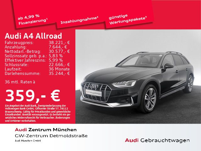 Audi A4 allroad 40 TDI qu. S tronic ACC/Virtual+/Kame