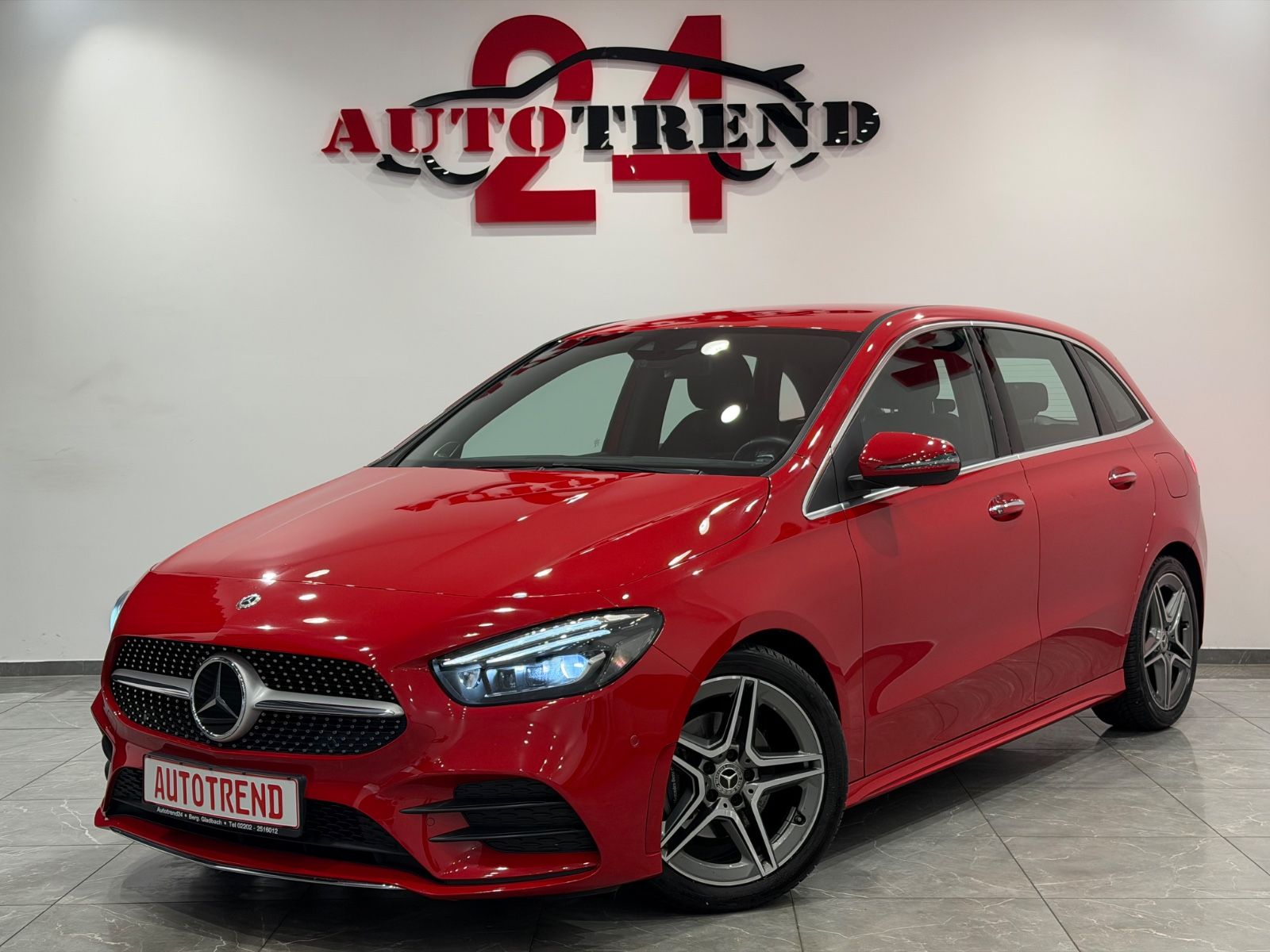 MERCEDES-BENZ B 180 d AMG-LINE 58TKM HEAD-UP+KAMERA+AHK+LED