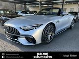 Mercedes-Benz AMG SL 63 4M+ MANUFAKTUR+Magno+PerfSitze+NP227T€ - silberne Mercedes-Benz SL 63 AMG